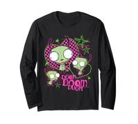 Invader Zim Gir Doom Doom Doom Scene Doodles Cartoon Maglia a Manica
