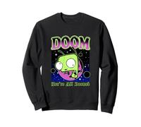 Invader Zim Gir Doom Space You're All Doomed Slogan Felpa