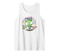 Invader Zim Gir Monkey And Chihuahua Rainbow Aesthetic Canotta