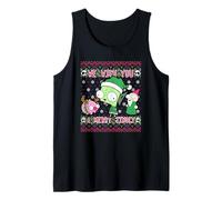Invader Zim Gir Pig And GNOME Christmas Ugly Sweater Canotta