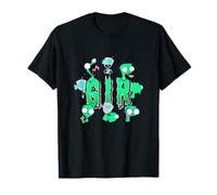 Invader Zim Gir Text Design Slime Letters Funny Faces Maglietta