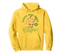 Invader Zim Guess Who Made Waffles! Gir Distressed Felpa con Cappuccio
