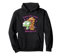 Invader Zim Guess Who Made Waffles Gir Felpa con Cappuccio