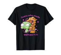 Invader Zim Guess Who Made Waffles Gir Maglietta