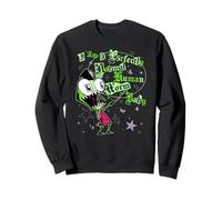 Invader Zim I Am A Perfectly Normal Human Worm Distressed Felpa