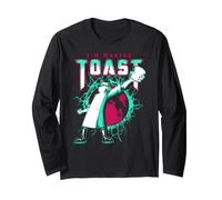 Invader Zim I'm Making Toast Professor Membrane Metal Style Maglia a Manica