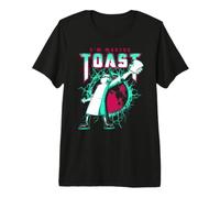 Invader Zim I'm Making Toast Professor Membrane Metal Style Maglietta Premium