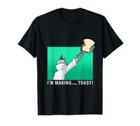Invader Zim I'm Making…. Toast! Professor Membrane Panel Maglietta