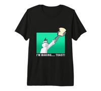 Invader Zim I'm Making…. Toast! Professor Membrane Panel Maglietta Premium