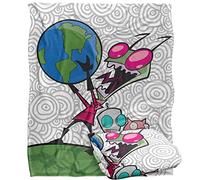 Invader Zim Invader Zim And Gir Coperta super morbida al tatto setoso - 152 x 127 cm