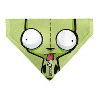 Invader Zim Pet Bandana Invader Zim Gir Full Body Pose Close Up Greens Slip On C