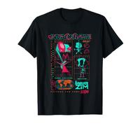 Invader Zim World Domination Grand Schematics Maglietta