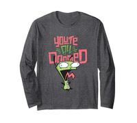 Invader Zim You’re all Doomed Gir Cartoon Maglia a Manica