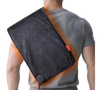 InVarme Cuscinetto riscaldante extra caldo: doppio grafene sollievo dal dolore più profondo per la schiena, 8 riscaldamenti, penetrazione massima di 70 °C per gambe, collo e spalle, regali per padre e