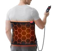 InVarme Cuscinetto riscaldante lombare: 2 fasce riscaldanti extra in grafene per alleviare il dolore alla schiena, calore massimo di 71 °C, per un rilassamento profondo della vita dopo un lavoro