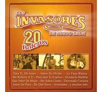 Invasores De Nuevo Leon LOS INVASORES-20 BOLEROS (CD)