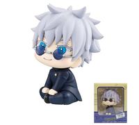 Invasye Gojo Satoru Figure Anime, Gojo Satoru Figura Q Versione, Gojo Satoru Look Up Figura Modello, 10 cm Gojo Satoru Action Figure, per Auto Decorazione Domestica Collezione Regalo Giocattolo