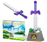 Invasye Set di Mattoncini Master Spada di Zelda, Zelda Spada Blocchi, Spada Link, Spada di Zelda, Mattoncini Master Spada di Zelda, Adatto per Bambini, Adulti e Appassionati di Videogiochi