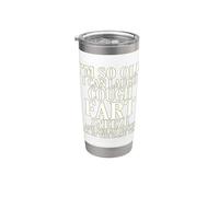 Invecchiamento Ridere Tosse Scoreggia Starnuto Pee Pantaloni Senior Citizen Bicchiere termico in acciaio inox doppia parete