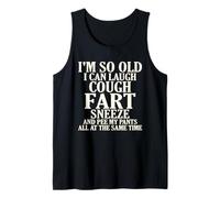 Invecchiamento Ridere Tosse Scoreggia Starnuto Pee Pantaloni Senior Citizen Canotta