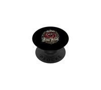 Invecchiare come un buon bevitore di vino Vino Compleanno PopSockets PopGrip Adesivo