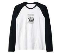 Invecchiare è inevitabile Crescere è Una Scelta Maglia con Maniche Raglan