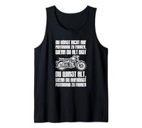 Invecchierai Quando smetti di Guidare Moto Canotta