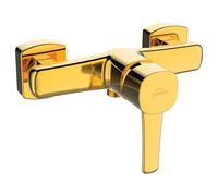 Invena Glamour rubinetto per doccia a parete oro BN-02-009