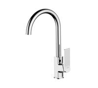 Invena Neri rubinetto da cucina verticale cromo BZ-01-001