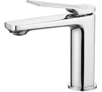 Invena Neri rubinetto per lavabo verticale cromo BU-01-001