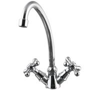 Invena Roma rubinetto per lavabo verticale cromo BU-21-00S