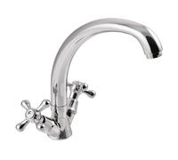 Invena Roma rubinetto per lavabo verticale cromo BU-23-00S
