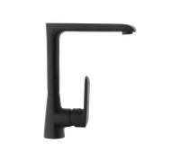 Invena Siros rubinetto da cucina verticale nero BZ-90-L04