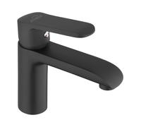Invena Siros rubinetto per lavabo verticale nero BU-90-004