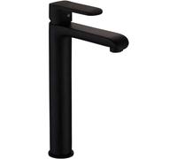 Invena Siros rubinetto per lavabo verticale nero BU-90-W04