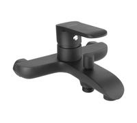 Invena Siros rubinetto per vasca e doccia a parete nero BW-90-004
