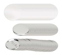 Inventario che producono etichette leggere anti-corrosione superficie liscia durevole trama fine modello di stampa facile con ruote inserite 100 set di badge parti da 56 mm