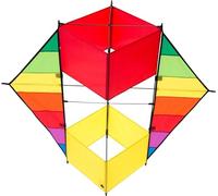 Invento 106373 - Box Beach Rainbow Aquilone a F, a Partire da 8 Anni, 85 x 100 cm Tessuto Ripstop/Poliestere 1 - 5 Beaufort