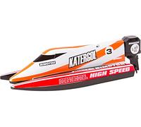 Invento just play 500804 RC: Mini Race Boot, 2.4 GHz, con Telecomando, Rosso