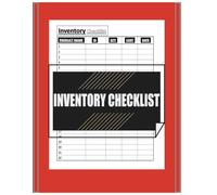 Inventory Checklist: Simple Inventory Log Notebook For Small Business | Inventory Sheet | Inventory Management