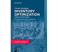 Nicolas Vandeput Inventory Optimization (Tascabile)