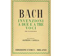 Invenzioni a due e a tre voci. Per pianoforte. Revisore: Alfredo Casella