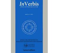 Inverbis. Lingue letterature culture (2011). Vol. 2