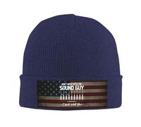 Inverno Cappelli Don't Mess with The Sound Guy Will Mute You Moderno Berretto Corsa Comodo Beanie Hat per Inverno Autunno Sportivo