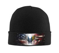Inverno Cappelli Wing Canary Islands Flag Elastico Beanie Hat Termico Beanie in Maglia per Arrampicata Inverno Autunno