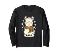 Inverno Carino Lama con Sciarpa Maglia a Manica