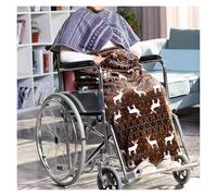 Inverno, Comodo for Sedia a Rotelle, Sacco Coprigambe for Borsa for Sedia a Rotelle, Fodera Spessa in Cashmere, con Tasche Antiscivolo for Gamba e Piede Invernali Caldi