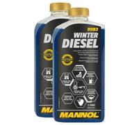 Inverno Diesel Carburante Additivo Nafta 2 X 1 Litro Mannol 9983 Fließ Fit