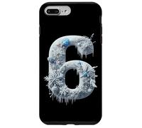 Inverno numero sei fiocchi di neve Frozen tema Custodia per iPhone 7 Plus/8 Plus