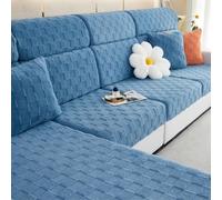 Inverno Peluche Copridivano Integrale Europeo Coperture per Divani | Su Misura Addensare Moderno Soluzioni Per L'Imbottitura Del Divano(A,Chaise Cover)